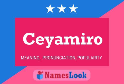 ملصق اسم Ceyamiro