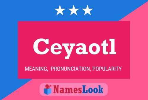 ملصق اسم Ceyaotl