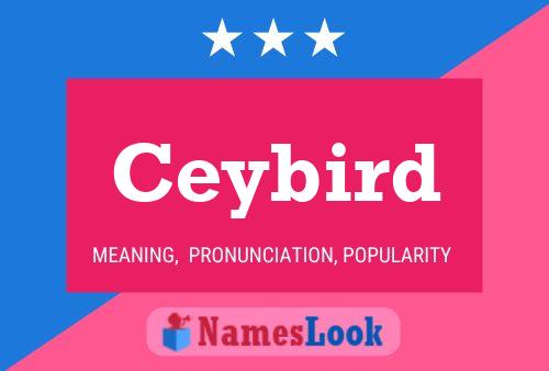 ملصق اسم Ceybird