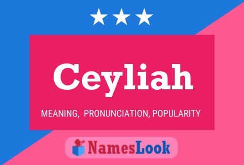 ملصق اسم Ceyliah