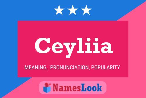 ملصق اسم Ceyliia