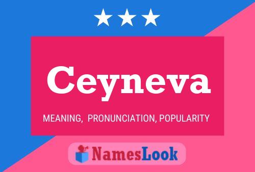 ملصق اسم Ceyneva