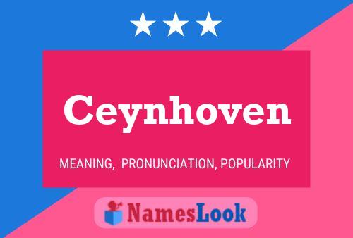 ملصق اسم Ceynhoven