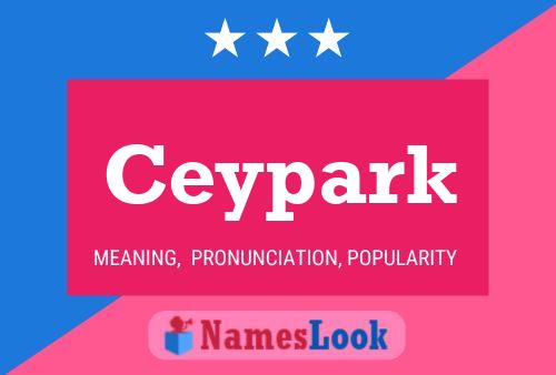 ملصق اسم Ceypark