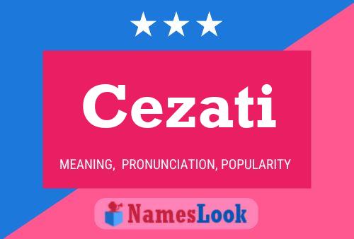 ملصق اسم Cezati