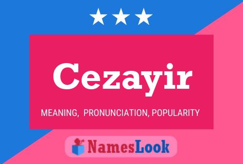 ملصق اسم Cezayir