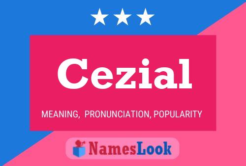 ملصق اسم Cezial