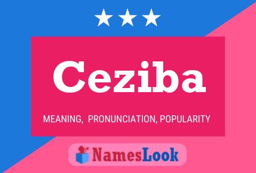 ملصق اسم Ceziba