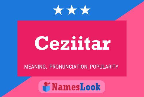 ملصق اسم Ceziitar