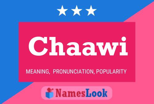 ملصق اسم Chaawi