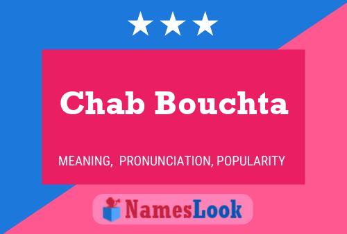 ملصق اسم Chab Bouchta