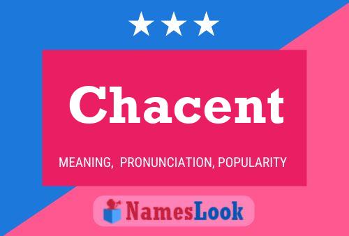 ملصق اسم Chacent