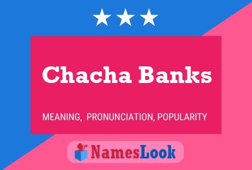 ملصق اسم Chacha Banks