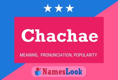 ملصق اسم Chachae