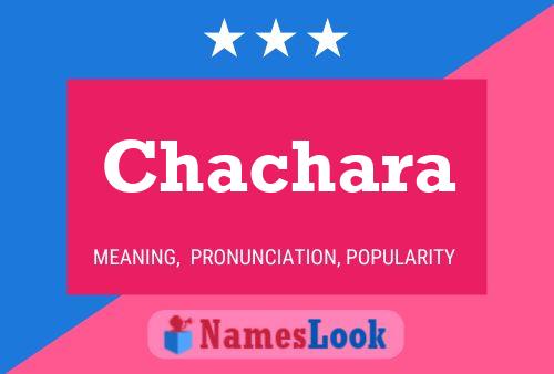 ملصق اسم Chachara