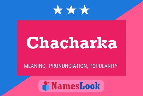 ملصق اسم Chacharka