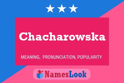 ملصق اسم Chacharowska