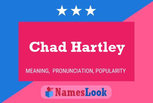 ملصق اسم Chad Hartley