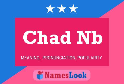 ملصق اسم Chad Nb