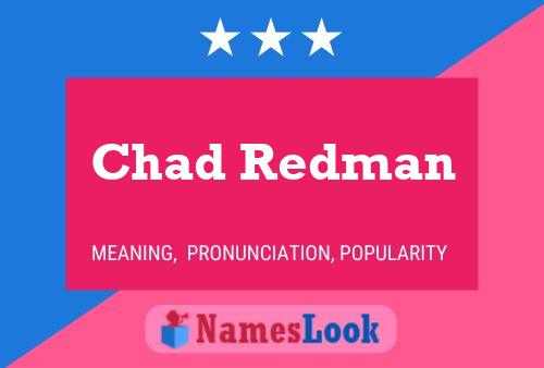 ملصق اسم Chad Redman