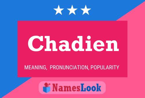 ملصق اسم Chadien