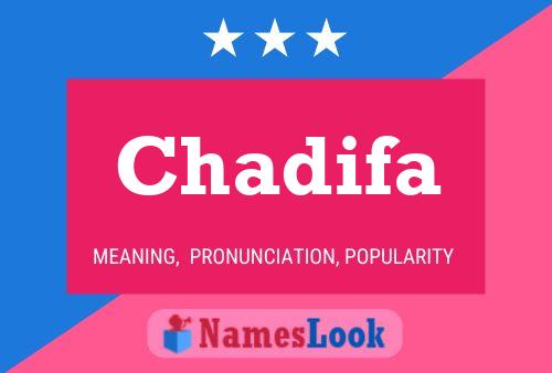 ملصق اسم Chadifa