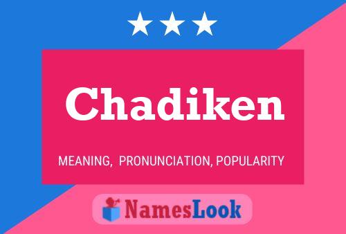 ملصق اسم Chadiken