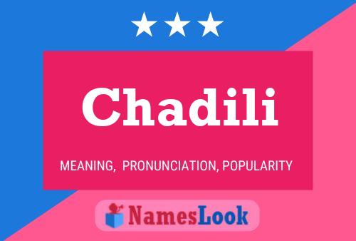 ملصق اسم Chadili