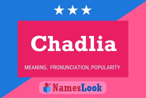 ملصق اسم Chadlia