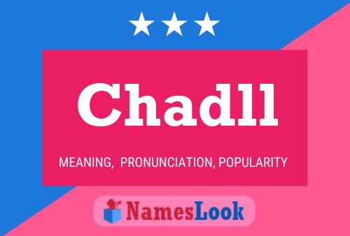 ملصق اسم Chadll