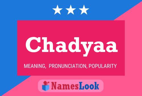 ملصق اسم Chadyaa