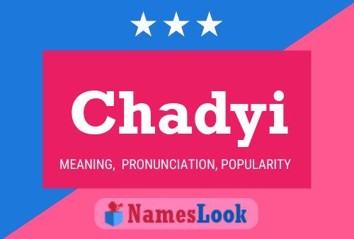 ملصق اسم Chadyi