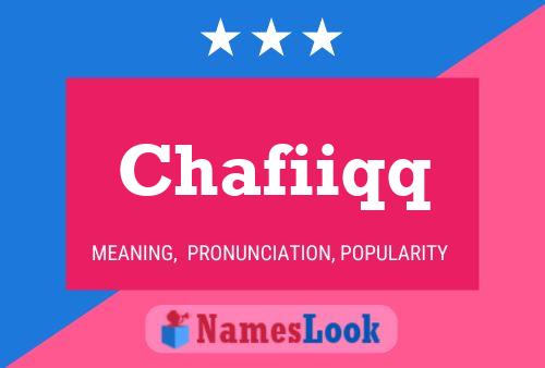 ملصق اسم Chafiiqq