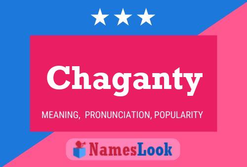 ملصق اسم Chaganty