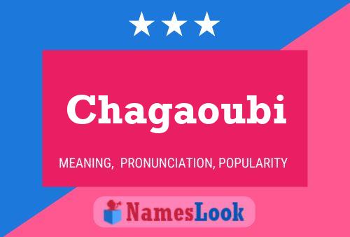 ملصق اسم Chagaoubi