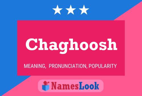 ملصق اسم Chaghoosh