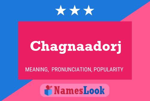 ملصق اسم Chagnaadorj