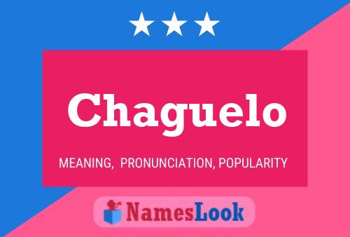 ملصق اسم Chaguelo