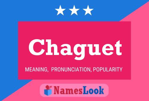 ملصق اسم Chaguet