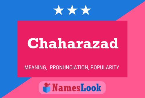 ملصق اسم Chaharazad