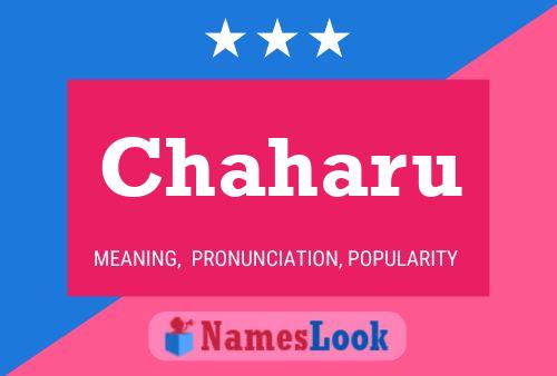 ملصق اسم Chaharu