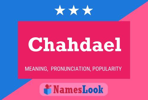 ملصق اسم Chahdael