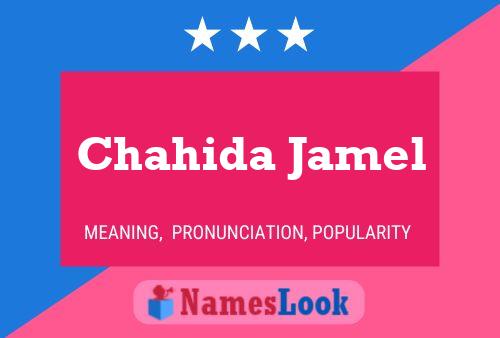 ملصق اسم Chahida Jamel