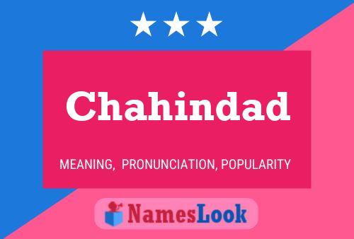 ملصق اسم Chahindad