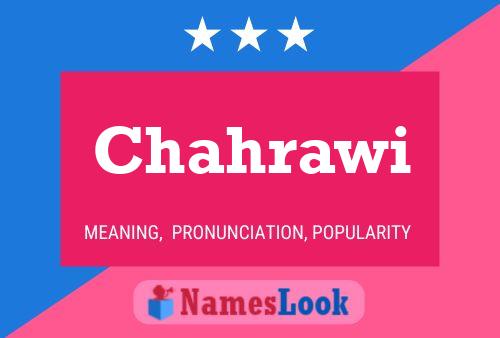 ملصق اسم Chahrawi