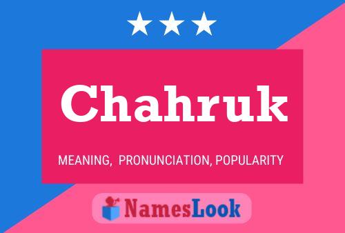 ملصق اسم Chahruk