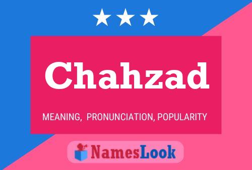 ملصق اسم Chahzad