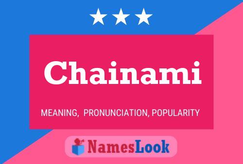 ملصق اسم Chainami