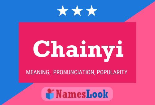 ملصق اسم Chainyi