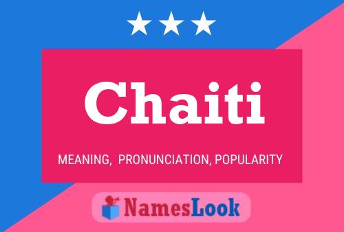 ملصق اسم Chaiti